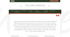 Desktop Screenshot of clarkcurrierinn.com